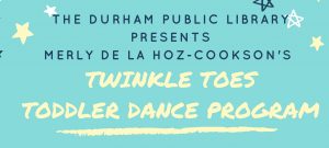 Twinkle Toes Toddler Dance Program @ Durham Public Library | Durham | Connecticut | United States
