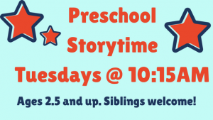 Preschool Storytime @ Durham Public Library | Durham | Connecticut | United States