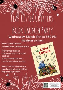 Leaf Litter Critter Book Launch Party